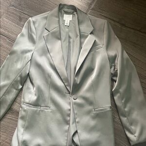 H&M Silver Women's Blazer